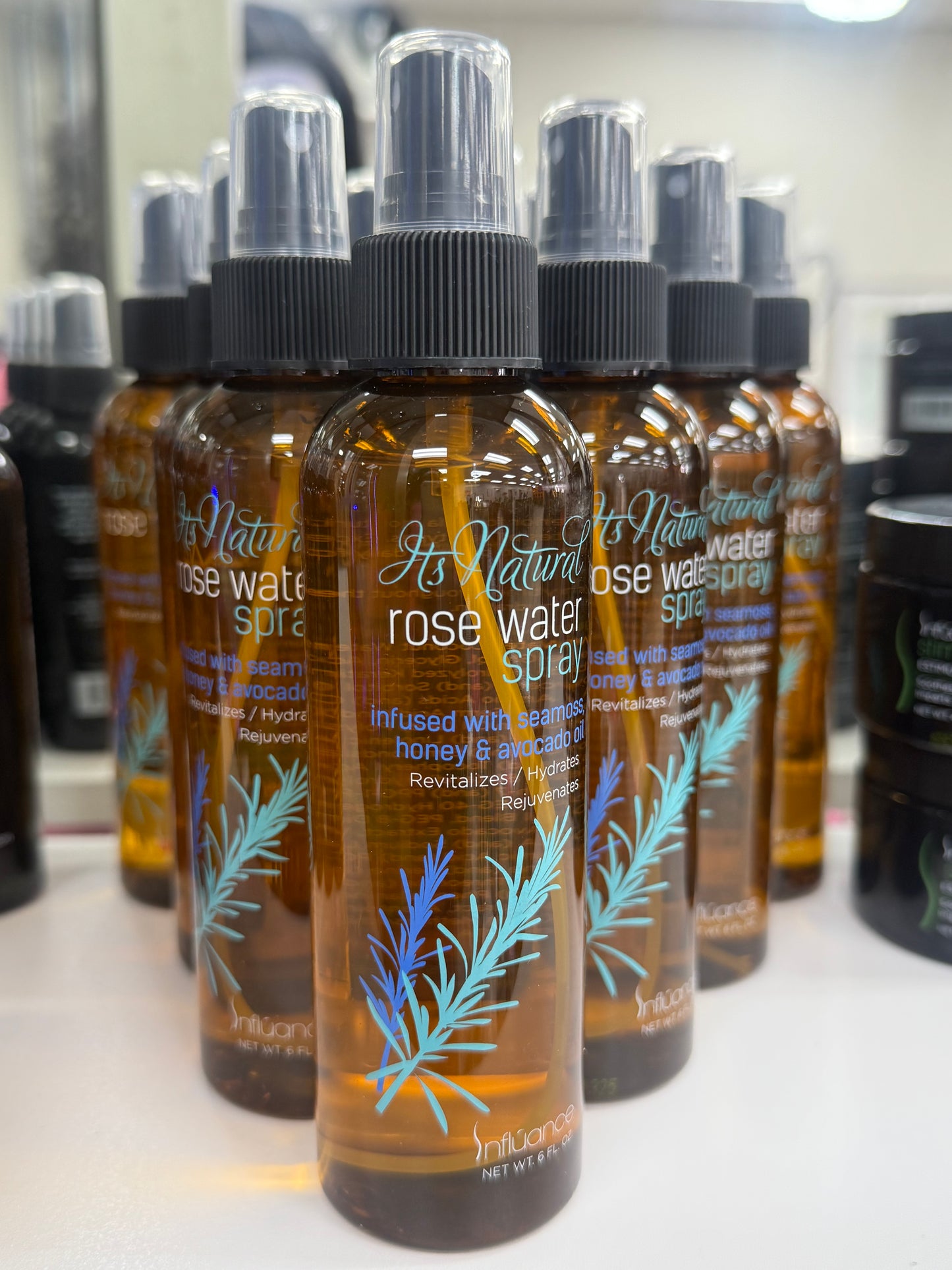 INFLUANCE ROSE WATER SPRAY 6oz