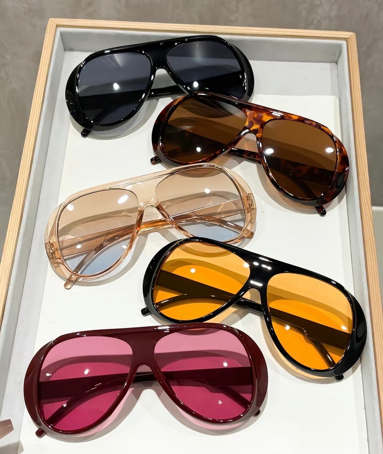 Y2K Luxe Oversized Fashion Sunglasses | Lavish Collection