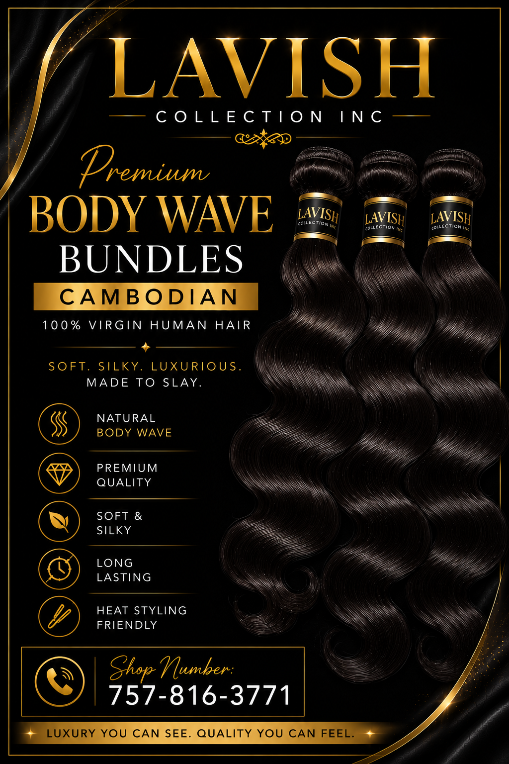 PREMIUM BODY WAVE CAMBODIAN