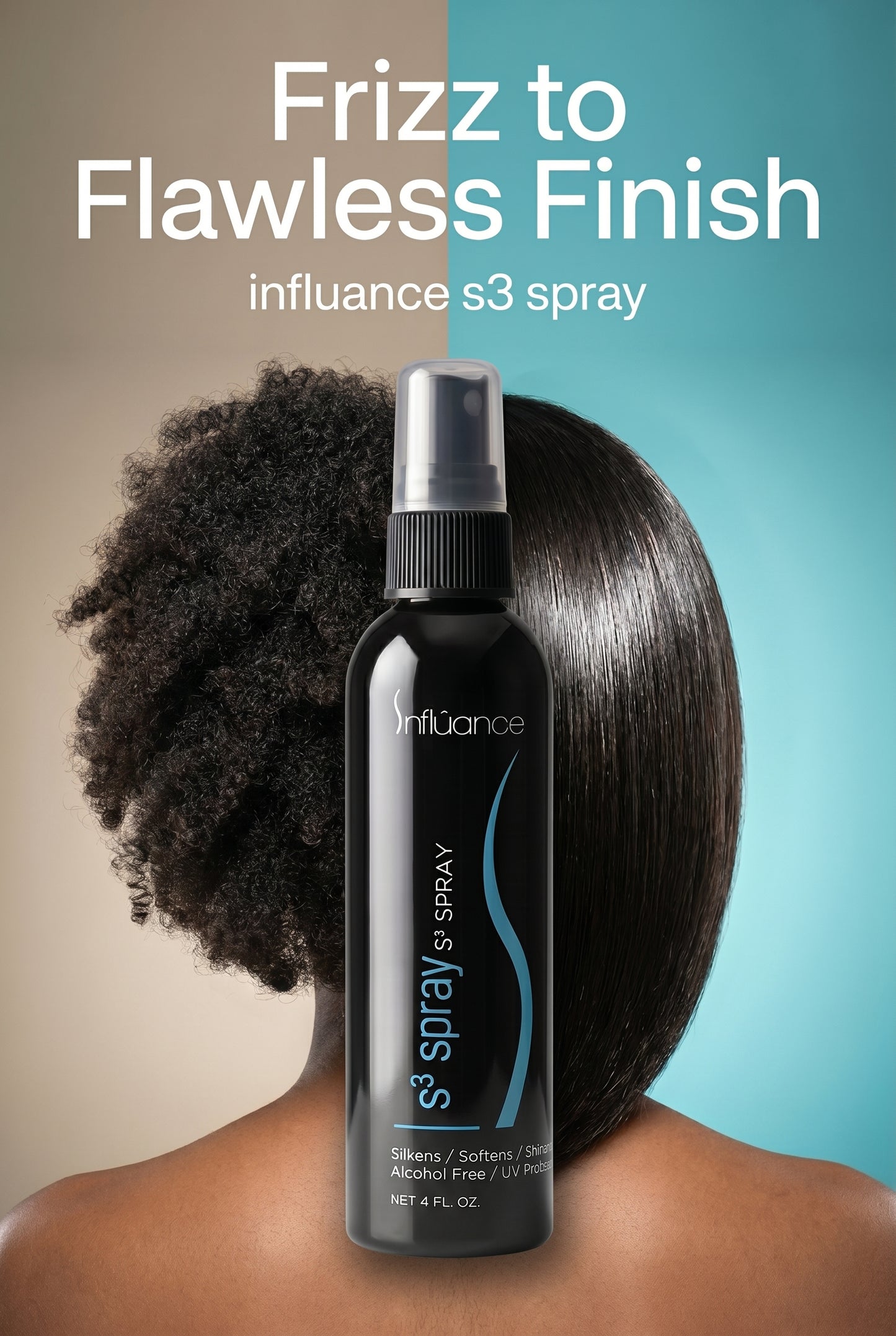 INFLUANCE S3 FINISHING SHINE SPRAY 4oz