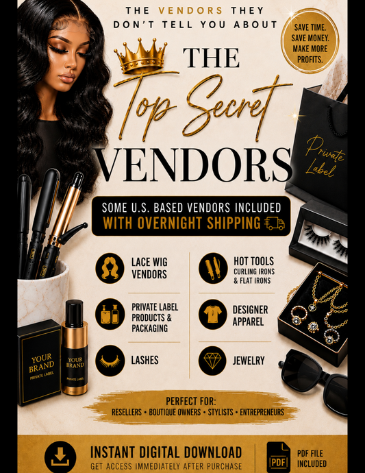 Top Secret Vendor List